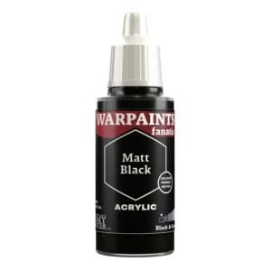 Matt Black - 18ml acrylic